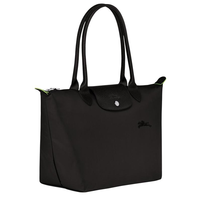 Bolso Tote Longchamp Le Pliage Green M Mujer Negras | 3182-FXGUQ