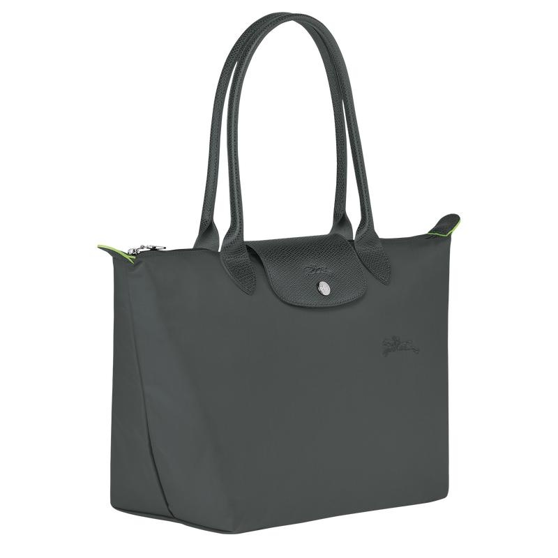 Bolso Tote Longchamp Le Pliage Green M Mujer Gris | 2689-IHJCP