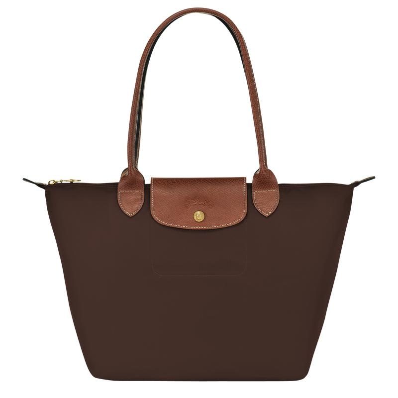 Bolso Tote Longchamp Le Pliage Original M Mujer Marrones | 1439-XHSVM