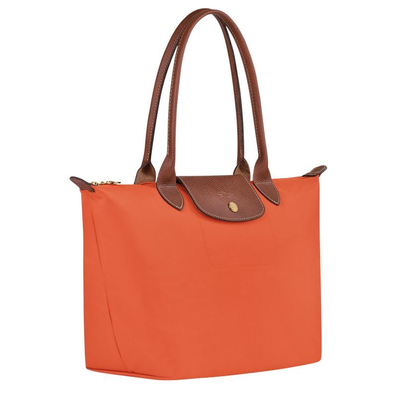 Bolso Tote Longchamp Le Pliage Original M Mujer Naranjas | 5486-WQVJT