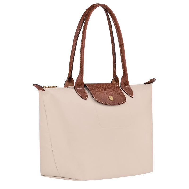 Bolso Tote Longchamp Le Pliage Original M Mujer Blancas | 9354-CXUHF