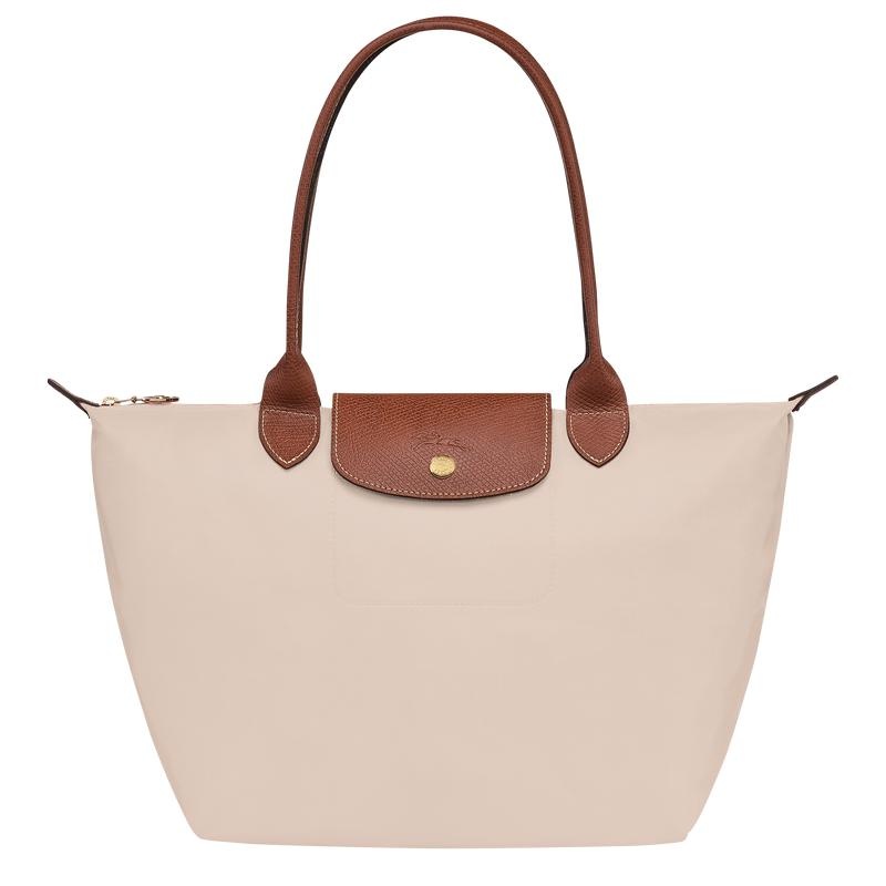 Bolso Tote Longchamp Le Pliage Original M Mujer Blancas | 9354-CXUHF