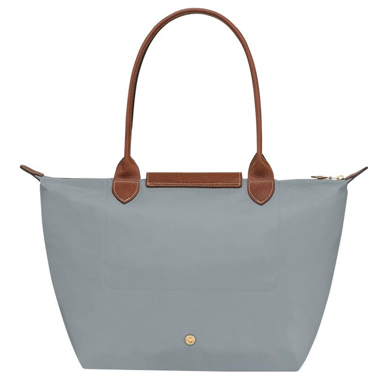 Bolso Tote Longchamp Le Pliage Original M Mujer Gris | 2048-THIDP