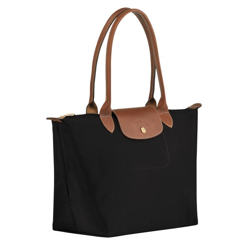 Bolso Tote Longchamp Le Pliage Original M Mujer Negras | 4857-CIKBX