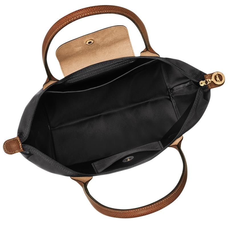 Bolso Tote Longchamp Le Pliage Original M Mujer Negras | 4857-CIKBX