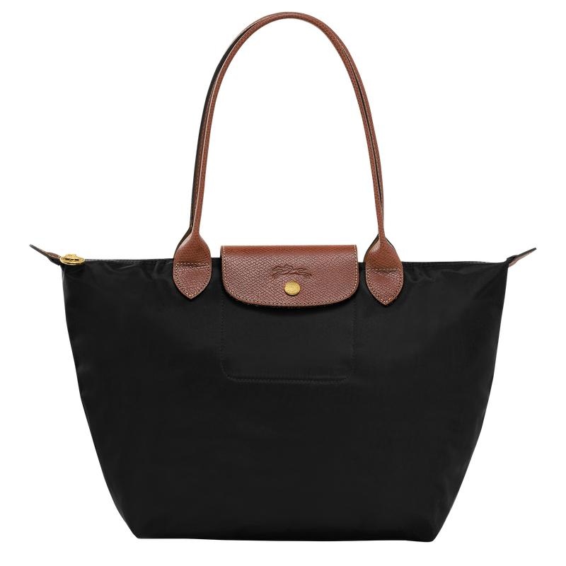 Bolso Tote Longchamp Le Pliage Original M Mujer Negras | 4857-CIKBX