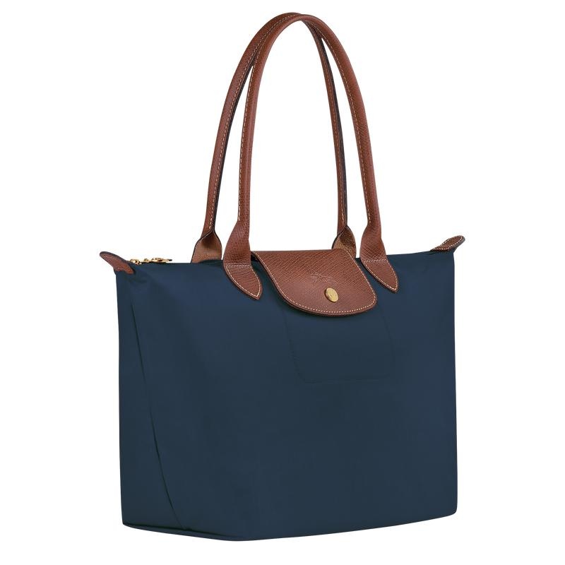 Bolso Tote Longchamp Le Pliage Original M Mujer Azul Marino | 3752-AODLH