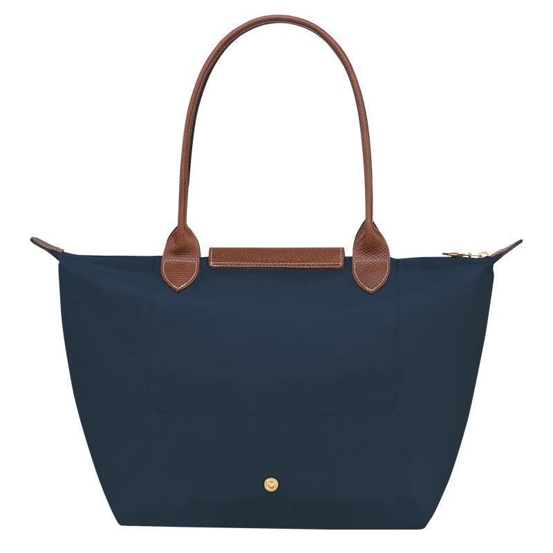 Bolso Tote Longchamp Le Pliage Original M Mujer Azul Marino | 3752-AODLH