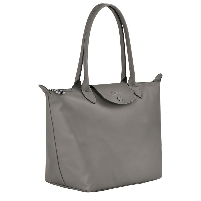 Bolso Tote Longchamp Le Pliage Xtra M Mujer Gris | 0698-HOMPC