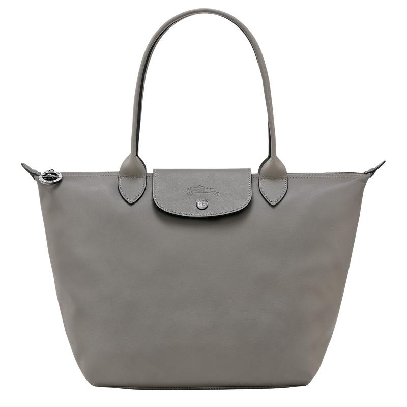 Bolso Tote Longchamp Le Pliage Xtra M Mujer Gris | 0698-HOMPC