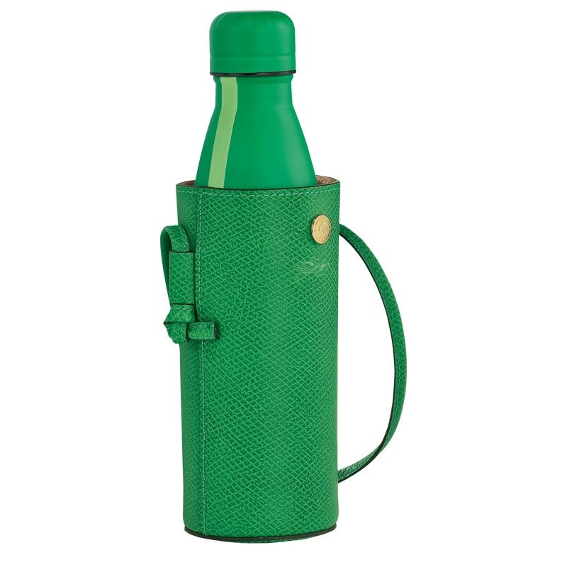 Bottle Holder Bag Longchamp Épure Bottle Mujer Verde | 4186-AVSBC