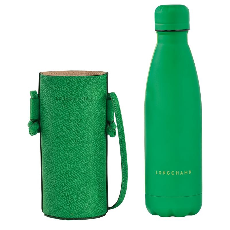 Bottle Holder Bag Longchamp Épure Bottle Mujer Verde | 4186-AVSBC