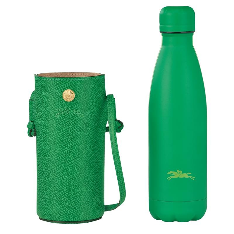 Bottle Holder Bag Longchamp Épure Bottle Mujer Verde | 4186-AVSBC