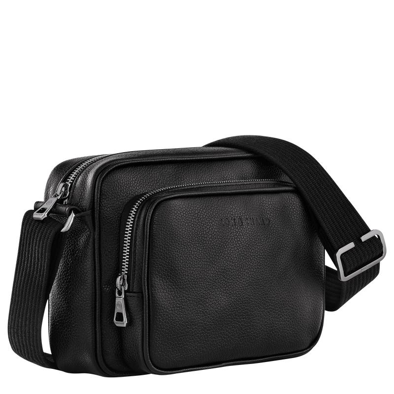 Camera Bag Longchamp Le Foulonné S Hombre Negras | 1083-WVPAS