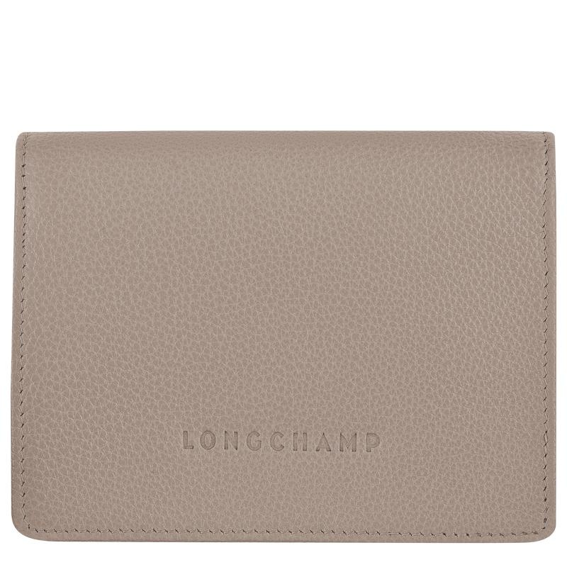 Carteras Longchamp Le Foulonné Hombre Gris | 5729-OGHFI