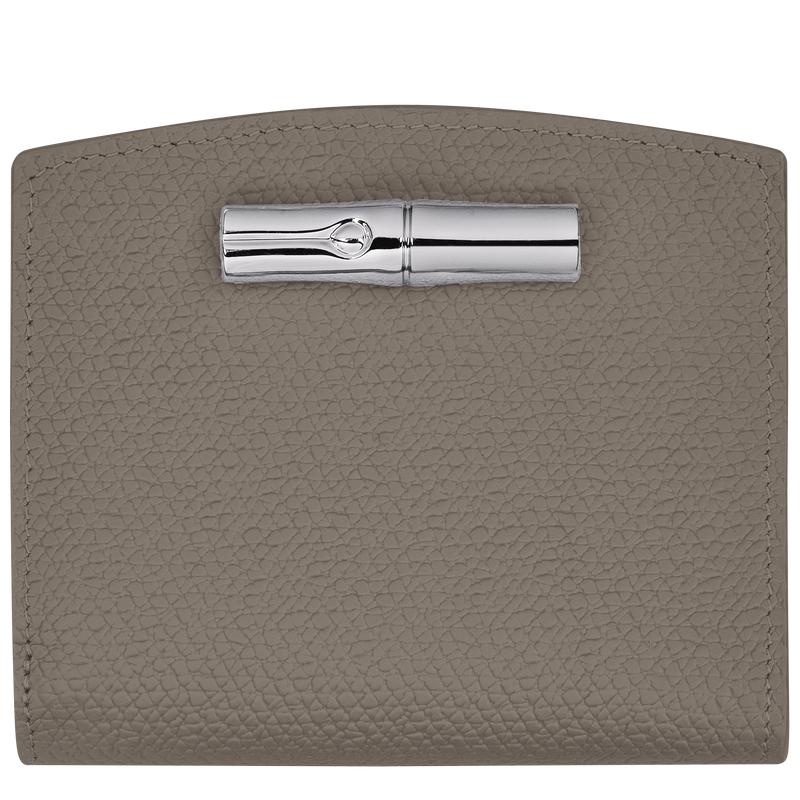 Carteras Longchamp Roseau Mujer Gris | 1390-YENUP