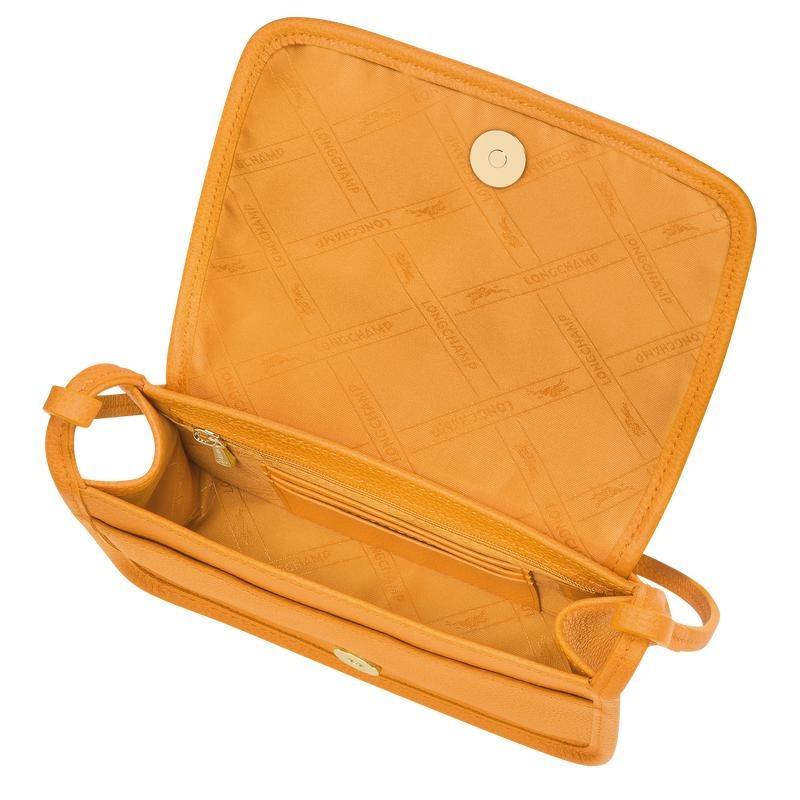 Clutch Longchamp Le Foulonné XS Mujer Albaricoque Naranjas | 7320-WKBYU