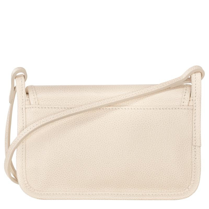 Clutch Longchamp Le Foulonné XS Mujer Blancas | 1635-ZPHCW