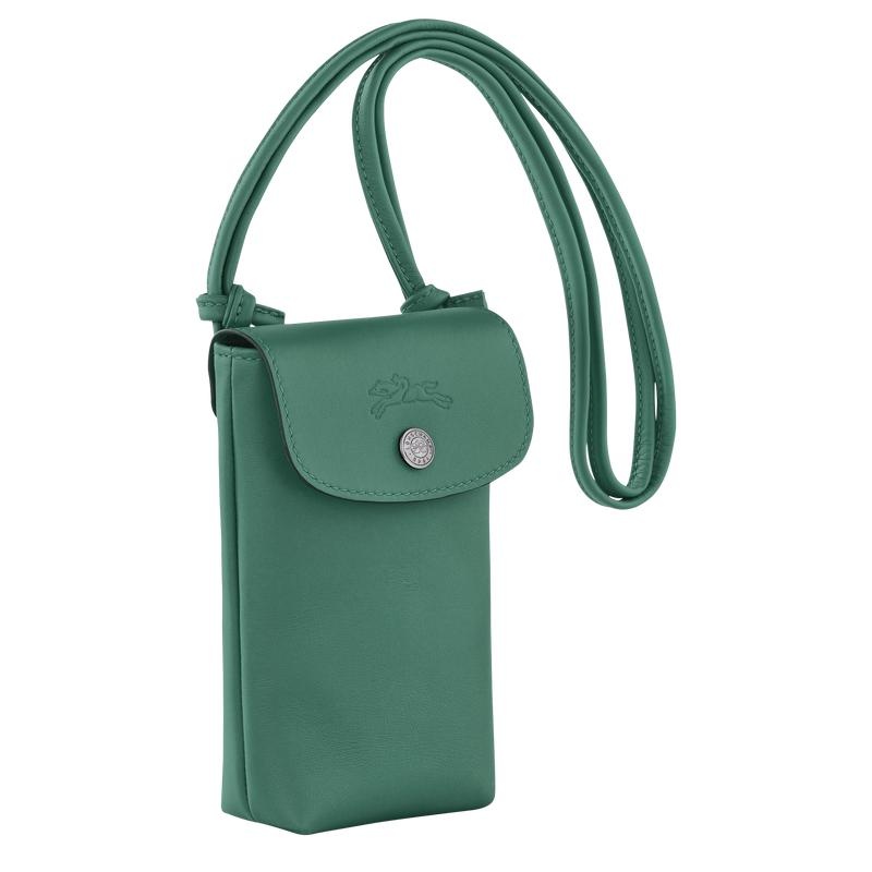 Funda Longchamp Le Pliage Xtra with leather lace Mujer Verde | 8542-ZGEBY