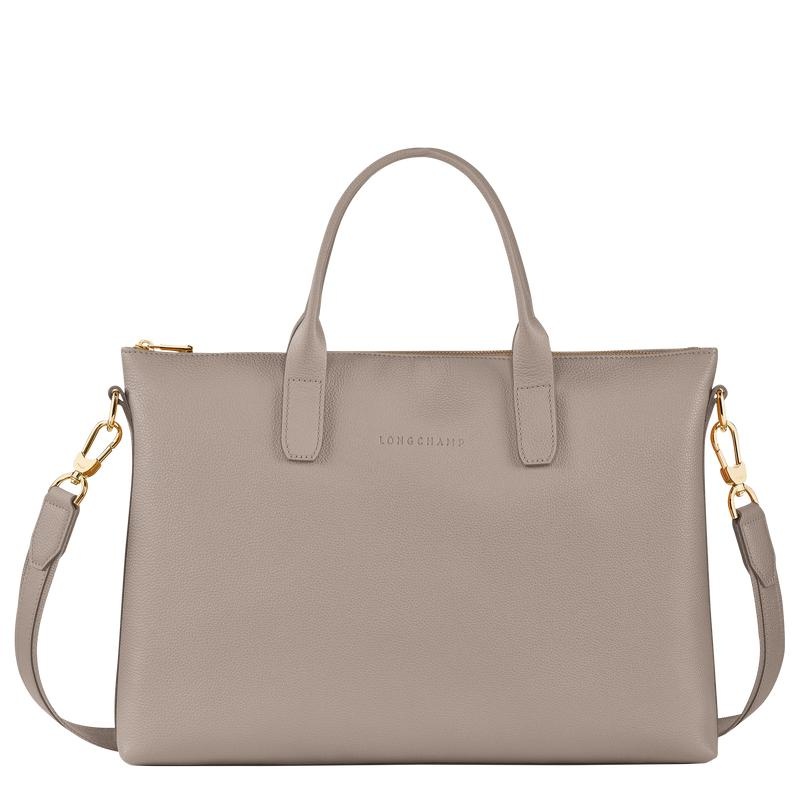 Maletín Longchamp Le Foulonné S Mujer Gris | 8461-GACHD