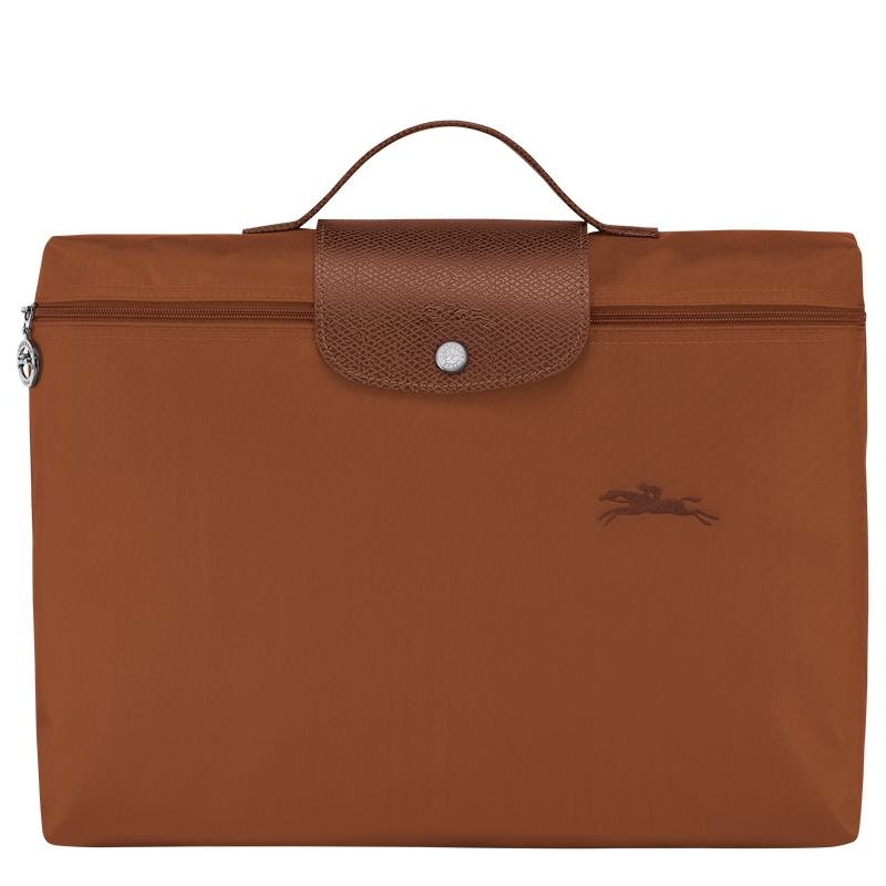 Maletín Longchamp Le Pliage Green S Hombre Marrones | 3049-VPARZ