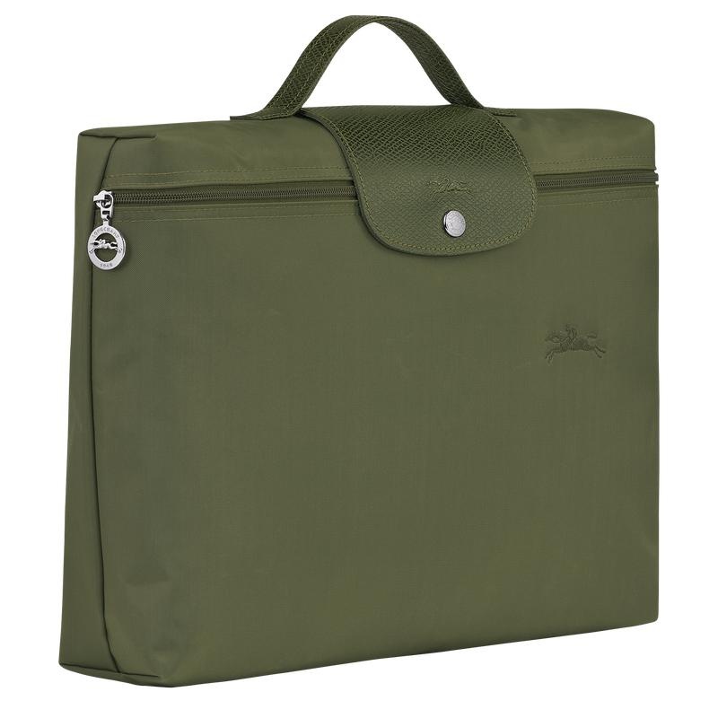 Maletín Longchamp Le Pliage Green S Hombre Verde | 4823-UNGWY