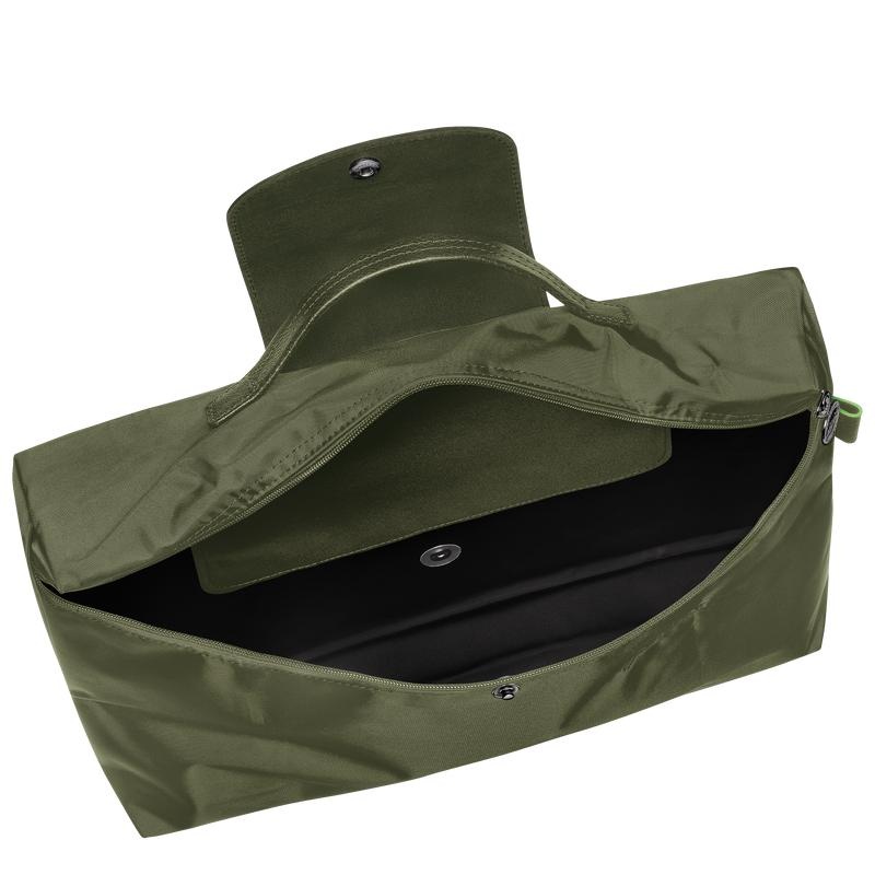 Maletín Longchamp Le Pliage Green S Hombre Verde | 4823-UNGWY