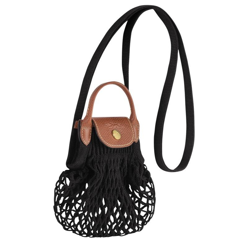 Mesh Bag Longchamp Le Pliage Filet XS Mujer Negras | 9420-WRYSV