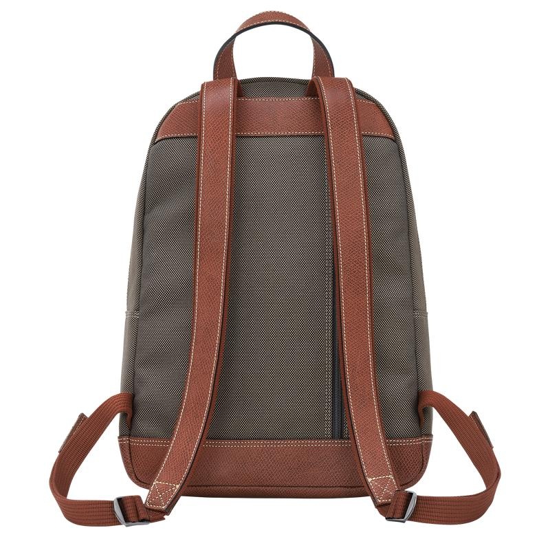 Mochilas Longchamp Boxford Hombre Marrones | 0984-OCPJD