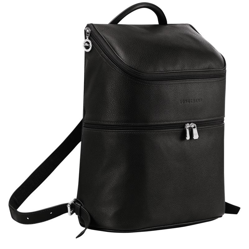 Mochilas Longchamp Le Foulonné Hombre Negras | 5062-ERBCU