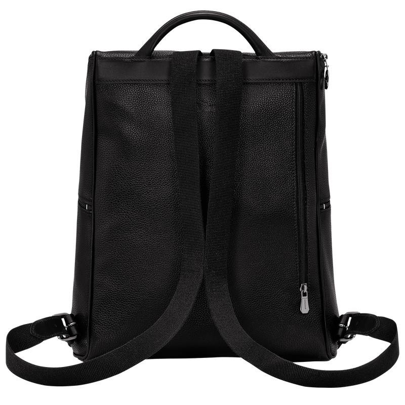 Mochilas Longchamp Le Foulonné Hombre Negras | 5062-ERBCU