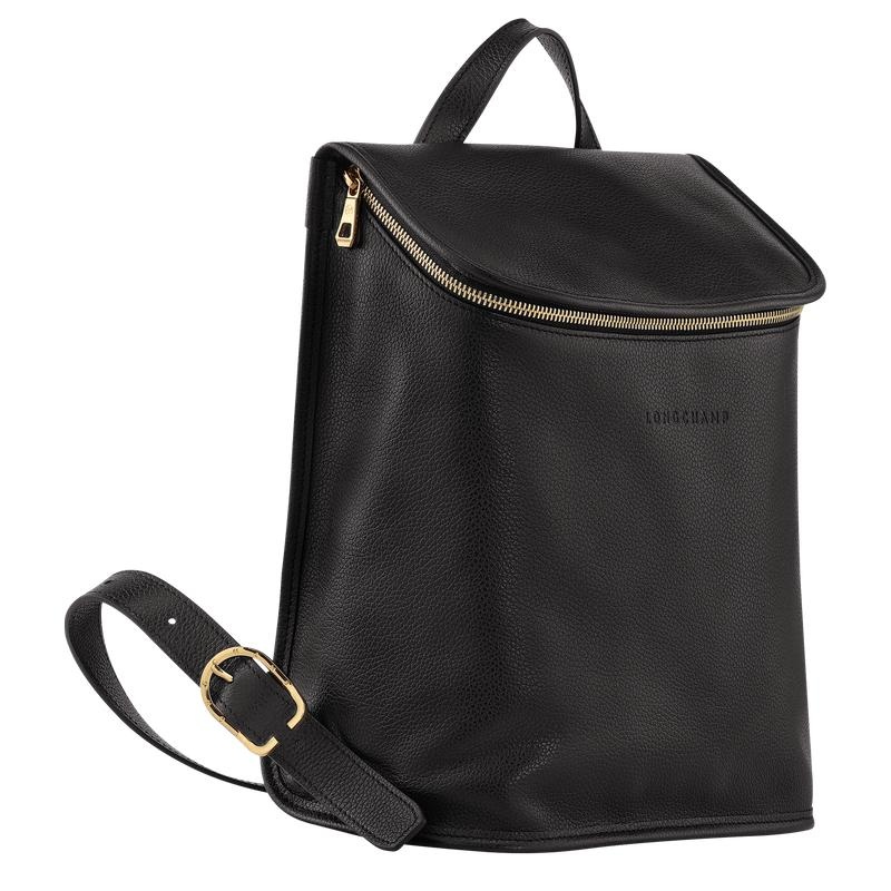 Mochilas Longchamp Le Foulonné Mujer Negras | 7382-DFRHK