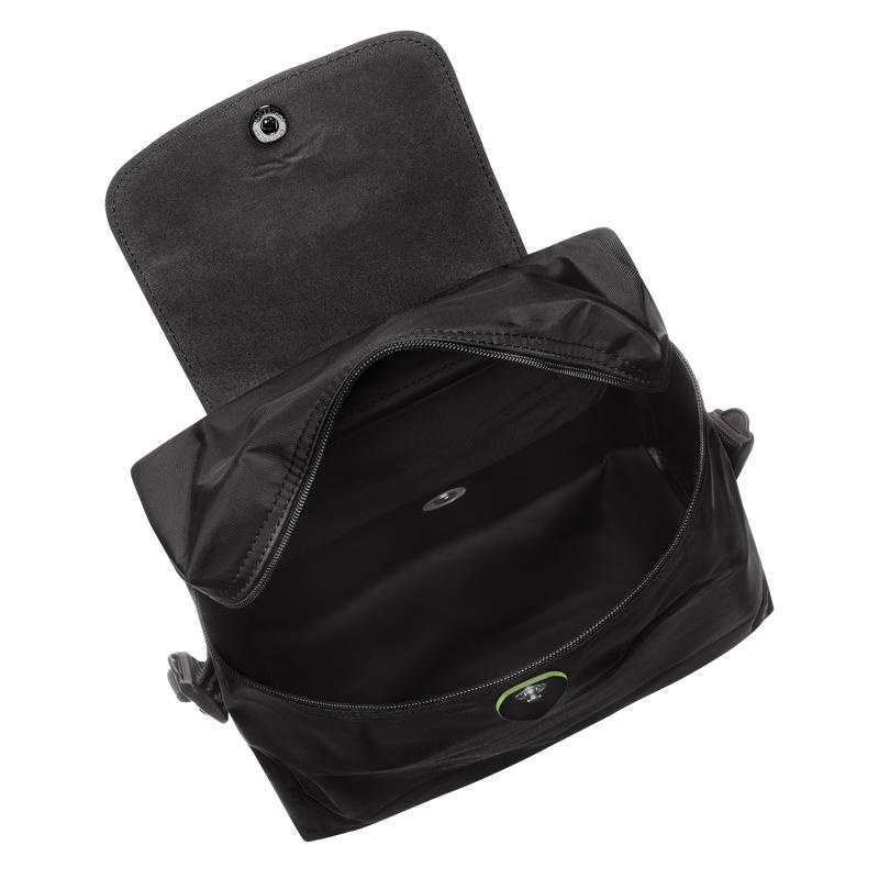 Mochilas Longchamp Le Pliage Green M Hombre Negras | 4078-JCZTI