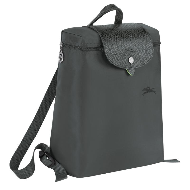 Mochilas Longchamp Le Pliage Green M Hombre Gris | 8037-JUYPM