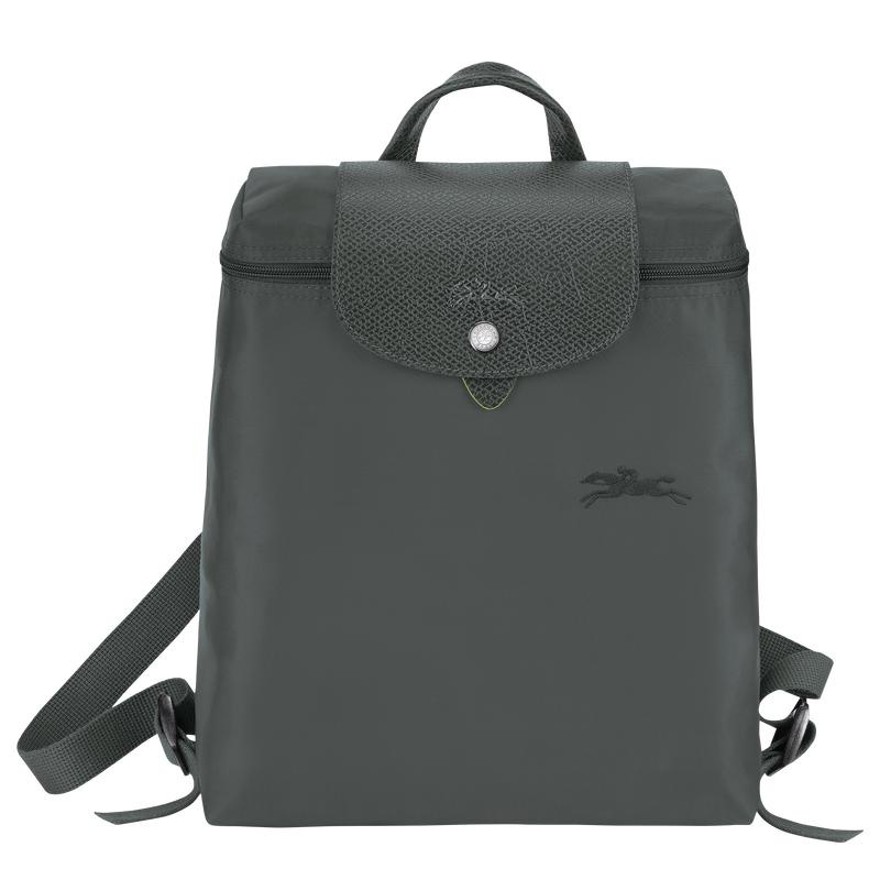 Mochilas Longchamp Le Pliage Green M Hombre Gris | 8037-JUYPM