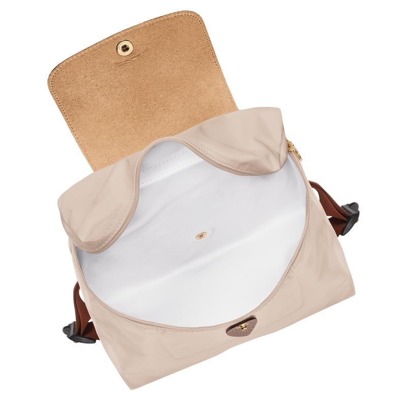 Mochilas Longchamp Le Pliage Original M Mujer Blancas | 6142-RDFIT