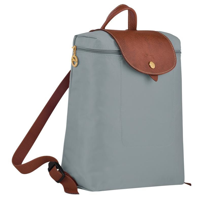 Mochilas Longchamp Le Pliage Original M Mujer Gris | 5789-VWPTC