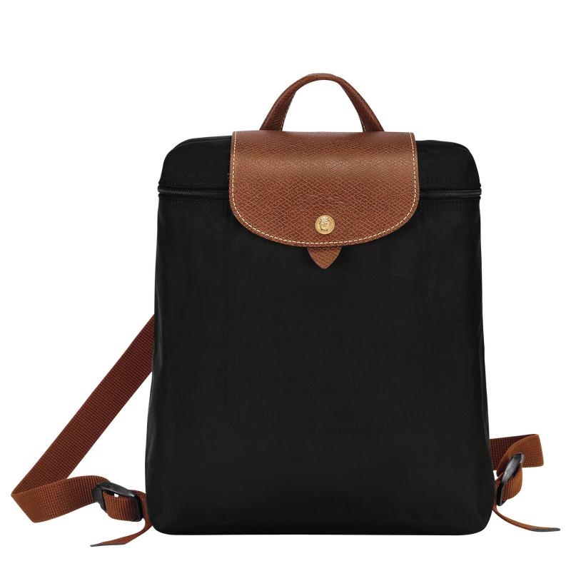 Mochilas Longchamp Le Pliage Original M Mujer Negras | 2047-FINYE