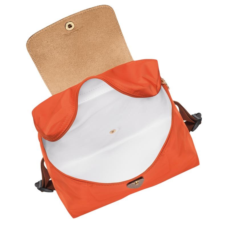 Mochilas Longchamp Le Pliage Original M Hombre Naranjas | 8402-RDGPC