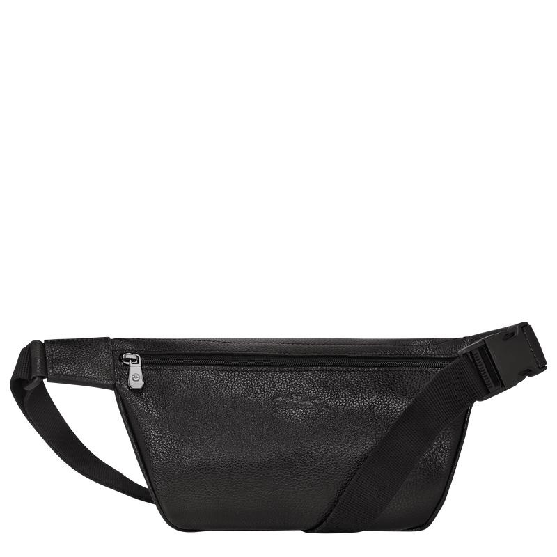 Riñonera Longchamp Le Foulonné M Hombre Negras | 0671-JOQTN