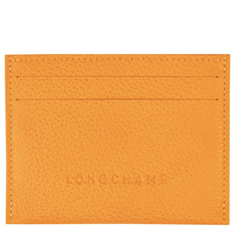 Tarjeteros Longchamp Le Foulonné Hombre Albaricoque Naranjas | 9834-VUXIE