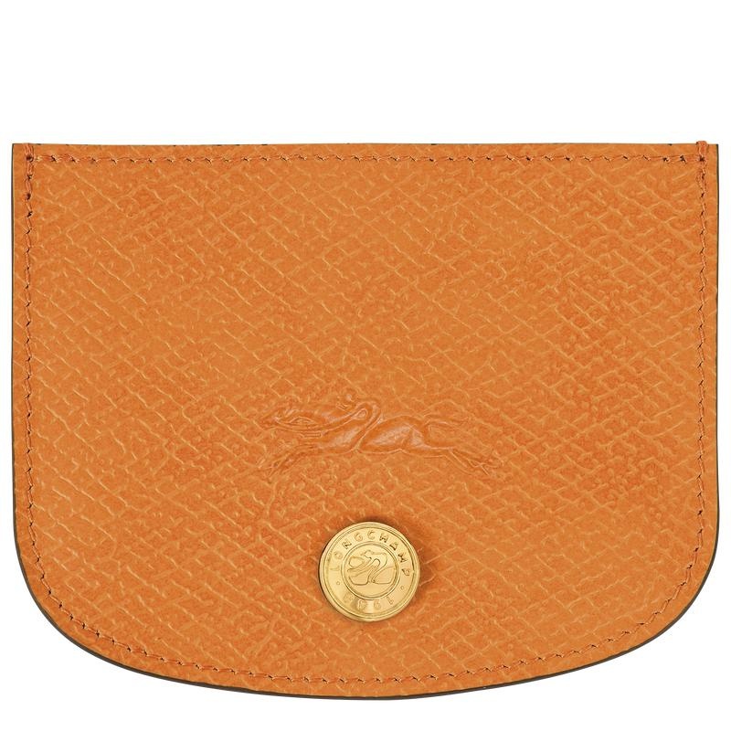 Tarjeteros Longchamp Épure Mujer Albaricoque Naranjas | 4256-VKGYR